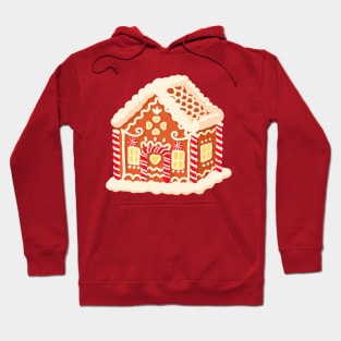 Gingerbread House - Christmasm Cookies - ticker Hoodie